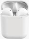 Moye Aurras Earbud Bluetooth Handsfree Căști cu Carcasă de Încărcare Alb