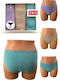Βαμβακερά Women's Slip 3Pack with Lace Lilac