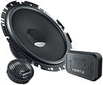 Hertz Set Auto-Lautsprecher Dieci DSK 170.3 6.75" mit 80W RMS (2 Weg)