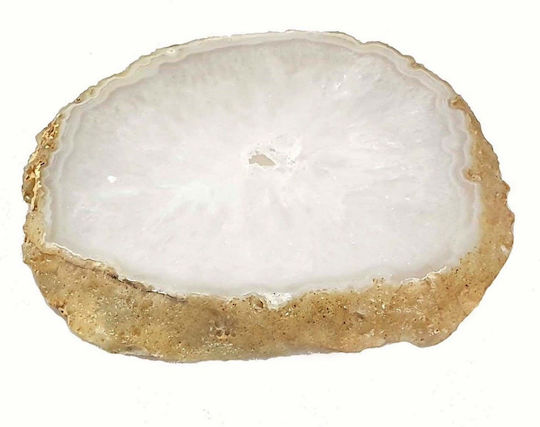 Artekko Decorative Platter Agate White 25x25x2.5cm