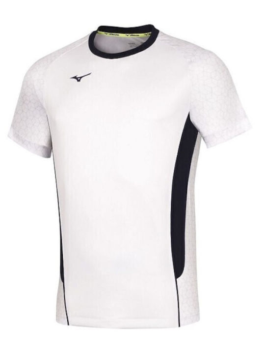 Mizuno Highkyu Sportliches T-Shirt Weiß