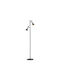 Braytron Floor Lamp with Socket for Bulb GU10 Black
