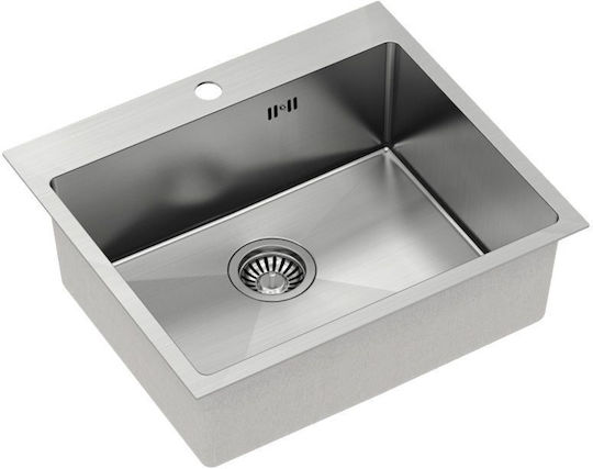 Quadron Drop-In Мивка Inox Четкан ШxД Сребрист