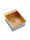 Quadron Drop-In Kitchen Sink Inox M86xP50cm Silver
