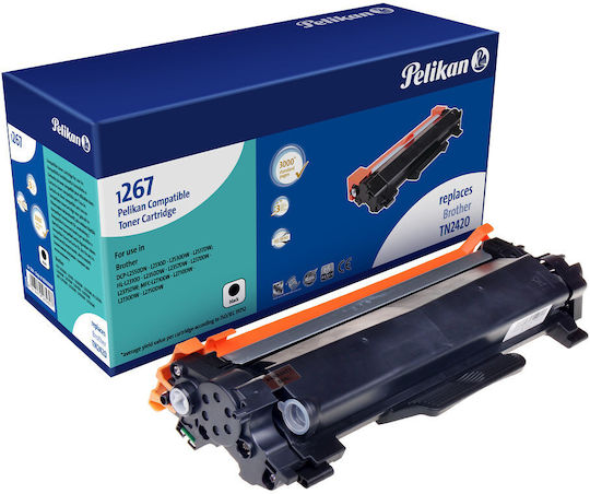 Pelikan Kompatibel Toner für Laserdrucker Bruder TN-2420 3000 Seiten Schwarz