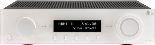 JBL MA710 Home Cinema Amplifier 4K/8K 7.2 Channels with HDR and Dolby Atmos Silver