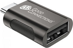 Good Connections USB-AD302 USB-C Male to USB-A Female Converter Good Connections USB-AD302 USB-C Male to USB-A Female Converter