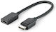 Alogic Konverter DisplayPort männlich zu HDMI weiblich Schwarz 1Stück (EL2DPHD-ADP)