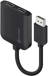 Alogic DP2DP-ADP DisplayPort Male to DisplayPort 2x Female Alogic DP2DP-ADP DisplayPort Male to DisplayPort 2x Female
