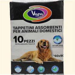 Vapa Home&care Hund Windeln 60x60cm 10 Stück Aktivkohle