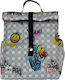 The Lunch Bags Σχολικό Ισοθερμικό Τσαντάκι Φαγητού Χειρός 5lt Graphitti OMG