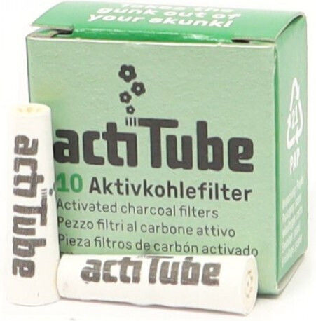 Actitube Konik 6mm 10 konische Aktivkohlefilter