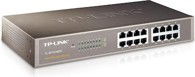 TP-LINK TL-SF1016DS v1 Negestionat L2 Switch cu 16 Porturi Ethernet