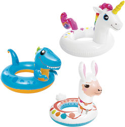 Intex Big Animal Ring Kids' Swim Ring Diameter 106cm (Assortment Designs) Unicorn