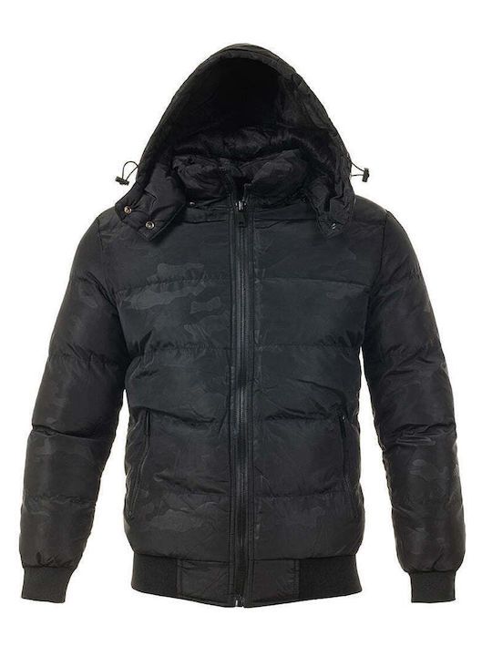 Senior Ανδρικό Μπουφάν Puffer BLACK