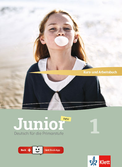 Junior Neu 1 Kursbuch & Arbeitsbuch + Klett Book-App Klett 9789605821593 Www R-shop.gr