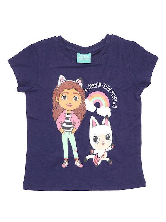 Dreamworks Kids Blouse Short Sleeve Violet Dream