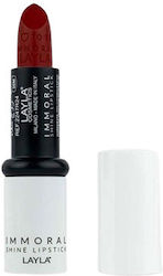 Layla Immoral Shine Lipstick Burgundy