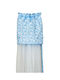 O Kosmos tou Morou Mosquito Net Crib Tulle 80292 Light Blue 180x540cm