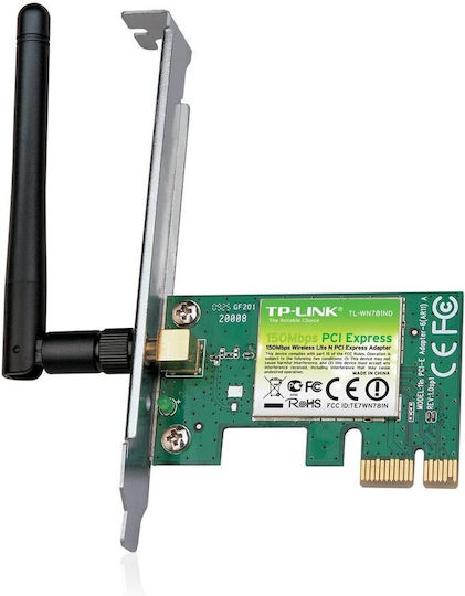 TP-LINK TL-WN781ND v3.20 Ασύρματη Κάρτα Δικτύου Wi‑Fi 4 (150Mbps) PCI-e