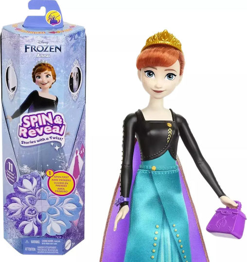 Mattel Spin & Reveal Anna Păpușă pentru 3+ ani+ Ani 30cm.