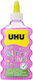 Uhu Glitter Glue Pink 177 Ml