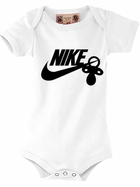 Baby Bodysuit Underwear Short-Sleeved White