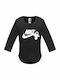 kirikoko Nike Baby Κορμάκι Black