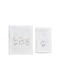 O Kosmos tou Morou Set of baby towels 2pcs Grey