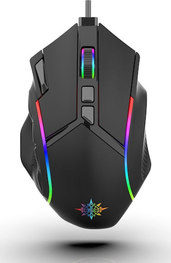 Inca IMG-351 RGB Gaming Maus 12800 DPI Schwarzes