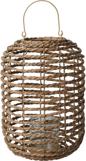 Koopman Φαναράκι Rattan Μπεζ 27x27x37εκ.