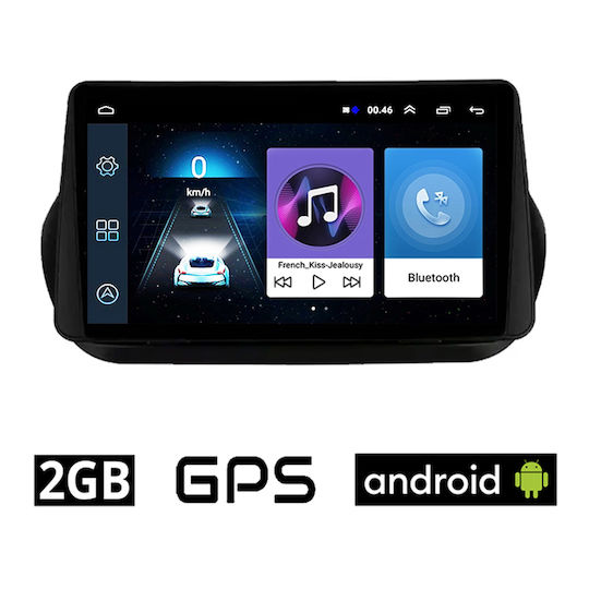 Ηχοσύστημα Αυτοκινήτου για Peugeot Bipper 2008-2018 (Bluetooth/USB/AUX/WiFi/GPS/Apple-Carplay/Android-Auto) με Οθόνη Αφής 10"