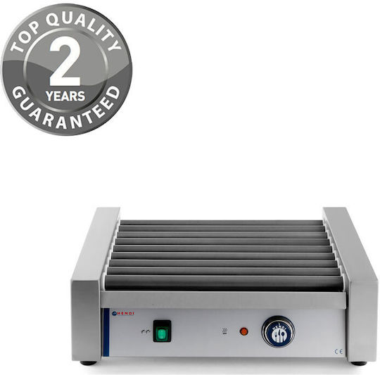 Hendi Commercial Hot Dog Grill Machine 0.94kW 42x40x17.5cm