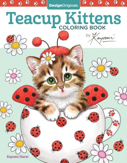 Teacup Kittens Coloring Book Design Originals Paperback Softback Teacup Kittens Coloring Book Design Originals Paperback Softback