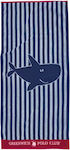 Greenwich Polo Club Kids Beach Towel Blue 140x70cm