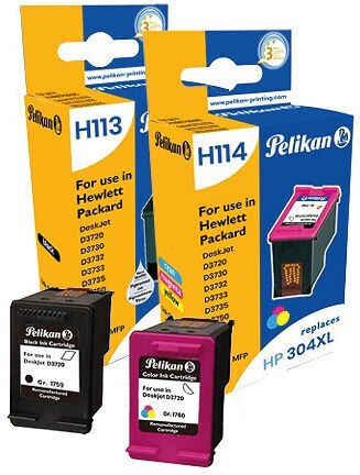 Pelikan Συμβατό Μελάνι Εκτυπωτή InkJet HP HP 304XL Πολλαπλό (Color) 1τμχ