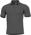 Pentagon Sierra Polo T-Shirt - Kurzärmelige Polo-Bluse für den täglichen Gebrauch 08wg-Wolf Grey - Hellgrau