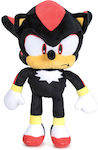 Jucărie de pluș moale Sonic Shadow 30cm