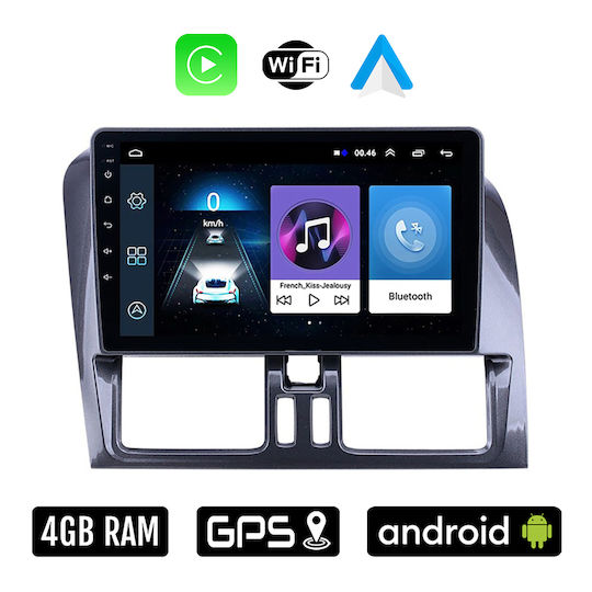 Auto-Audiosystem für Volvo XC 60 2009 - 2017 (Bluetooth/USB/WiFi/GPS/Apple-Carplay/Android-Auto) mit Touchscreen 9"