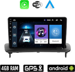 Car Audio System for Volvo S40 2004-2012 (Bluetooth/USB/WiFi/GPS/Apple-Carplay/Android-Auto) with Touch Screen 9"