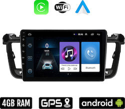 Car-Audiosystem für Peugeot 508 2010-2015 (Bluetooth/USB/WiFi/GPS/Apple-Carplay/Android-Auto) mit Touchscreen 9"