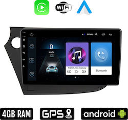 Car-Audiosystem für Honda Einblick 2009 - 2014 (Bluetooth/USB/WiFi/GPS/Apple-Carplay/Android-Auto) mit Touchscreen 9"