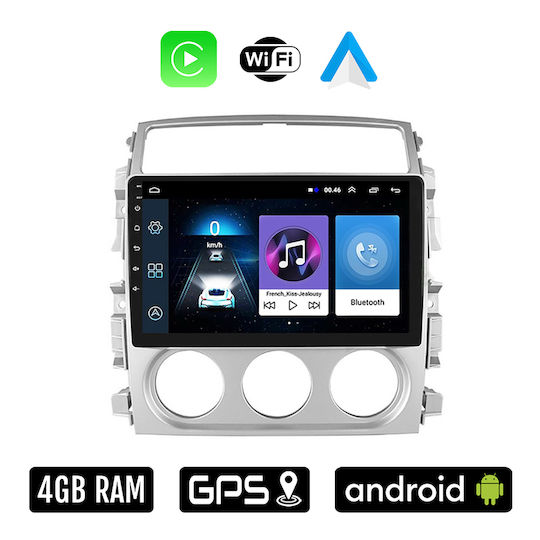 Auto-Audiosystem für Suzuki Liana 2001 - 2007 (Bluetooth/USB/WiFi/GPS/Apple-Carplay/Android-Auto) mit Touchscreen 9"