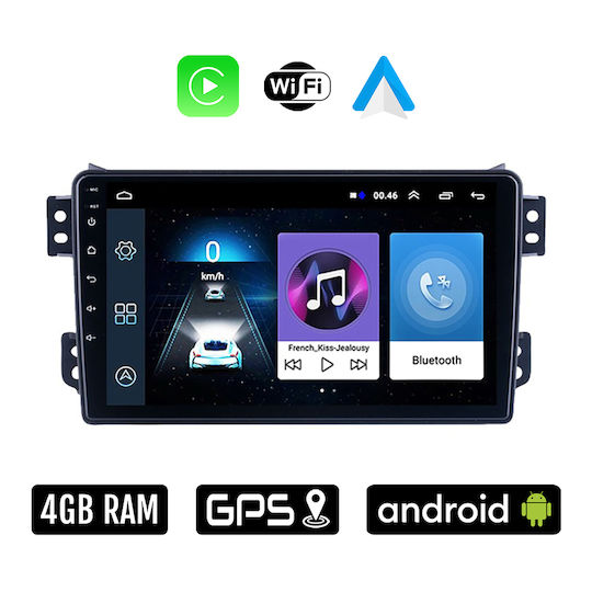 Sistem Audio Auto pentru Suzuki Afișare 2008+ (Bluetooth/USB/WiFi/GPS/Apple-Carplay/Android-Auto) cu Ecran Tactil 9"