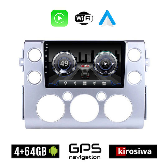 Kirosiwa Ηχοσύστημα Αυτοκινήτου για Toyota FJ 2007-2013 (Bluetooth/USB/WiFi/GPS) με Οθόνη Αφής 9"