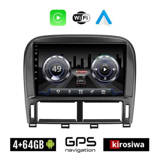 Kirosiwa Auto-Audiosystem für Jaguar XF Lexus E-Commerce-Website 2000-2006 (Bluetooth/USB/WiFi/GPS) mit Touchscreen 9"
