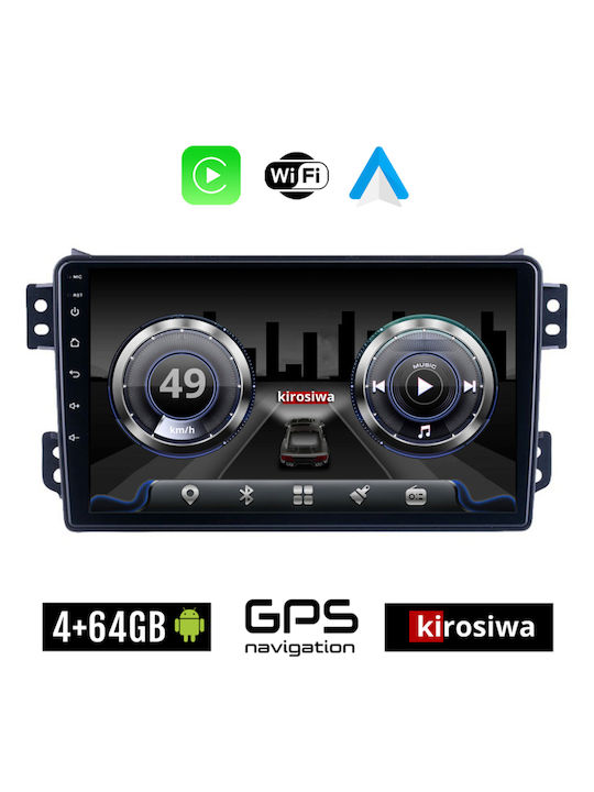 Kirosiwa Auto-Audiosystem für Suzuki Spritzer 2008 (Bluetooth/USB/WiFi/GPS) mit Touchscreen 9"