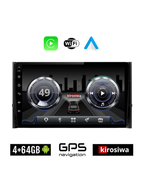 Kirosiwa Car Audio System for Skoda Kodiaq 2016 (Bluetooth/USB/WiFi/GPS) with Touch Screen 10"