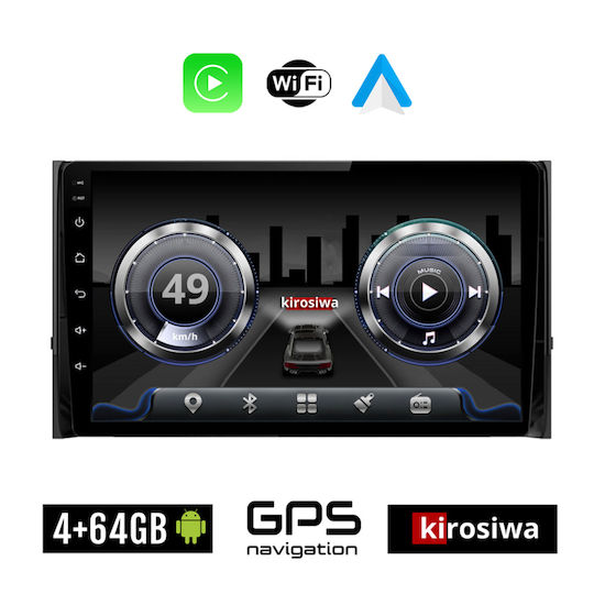 Kirosiwa Car Audio System for Skoda Karoq 2017 (Bluetooth/USB/WiFi/GPS) with Touch Screen 10"