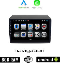Sistem Audio Auto pentru Peugeot Boxer (Bluetooth/USB/WiFi/GPS/Apple-Carplay/Android-Auto) cu Ecran Tactil 9"
